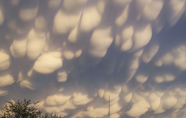 Mammatus-Wolke